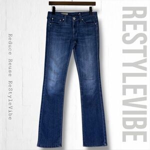 AG ADRIANO GOLDSCHMIED Women’s Size 26R Denim Jeans The Charlotte Straight Fit